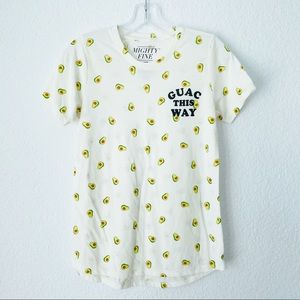 Mighty Fine Guacamole graphic tee